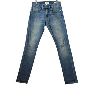 Men’s Frame Denim Blue Slim Jeans with Modern Cut 29